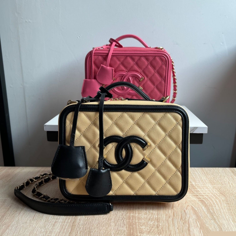 Ch*el cosmetic bags